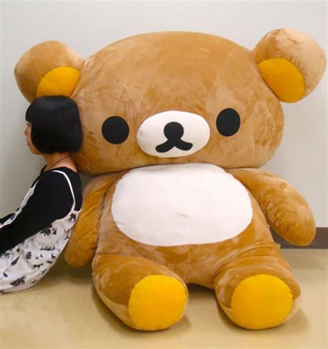 This Giant Life Size Rilakkuma Is The Ultimate Teddy Bear Cuddle Buddy