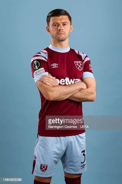 Aaron Cresswell Of West Ham United Poses For A Portrait During The News Photo Getty Images