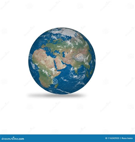 Realistic Planet Earth Stock Vector Illustration Of Abstract 116242933