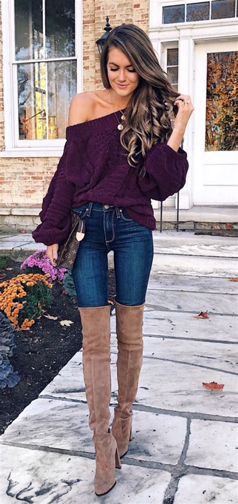 25 Knee High Boots Outfits For Winter Ideas To Copy Right Now