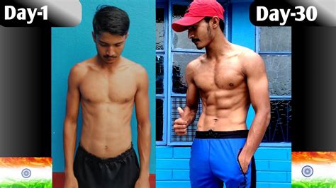 30 Days Epic Body Transformation In Quarantine Home Workout Youtube