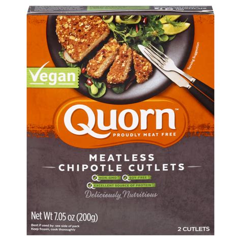 Save On Quorn Meatless Chipotle Cutlets Vegan 2 Ct Order Online