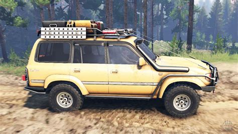 Description diseño original, ligero y aerodinámico. Toyota Land Cruiser 80 VX 1990 для Spin Tires