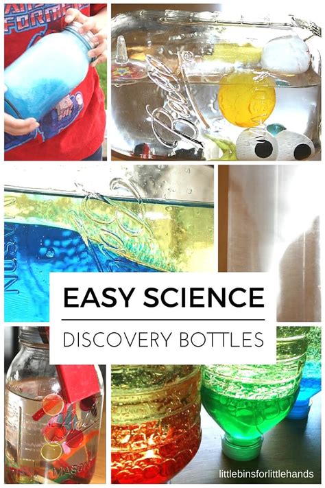 Science Discovery Bottles For Sensory Learning