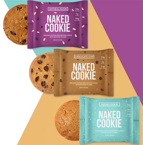 Naked Cookie Protein Packed Low Sugar Cookies