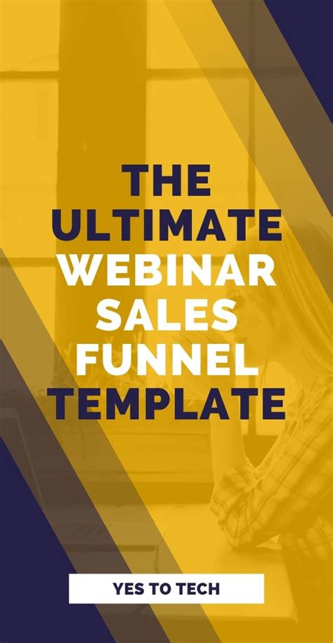 Webinar Marketing The Ultimate Webinar Sales Funnel Template Webinar