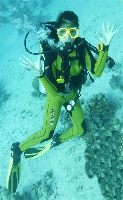 Nerpaclub Scuba Girl Wetsuit Scuba Diver