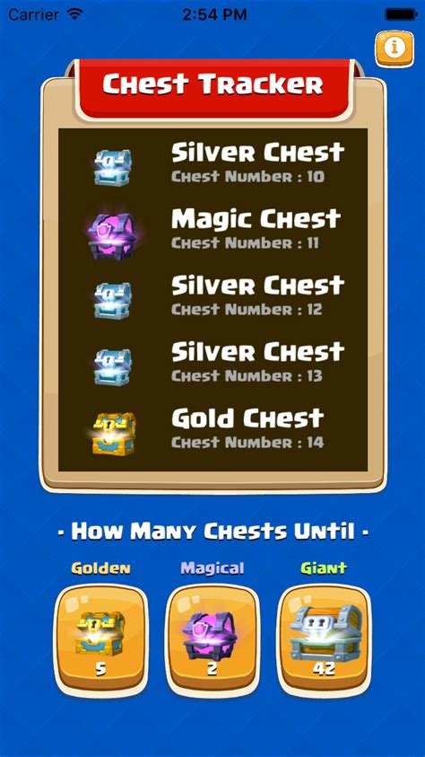 But, i have not seen a way to figure out how many i have opened. Track When Your Magical and Giant Chests Will Arrive in ...