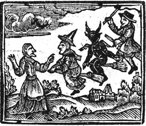 The Lancashire Witches 1780 Witch History Woodcut Witchcraft