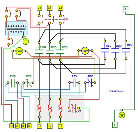 Coparoman Diagrama De Conexión Eléctrica