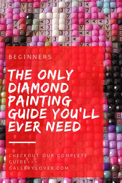 The Complete Guide to Diamond Painting for Beginners - Gallery Lover