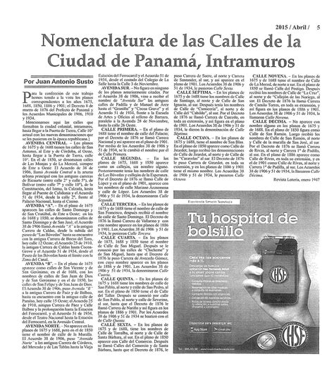 Nombres Antiguos de las Calles de Panamá | Arco Properties