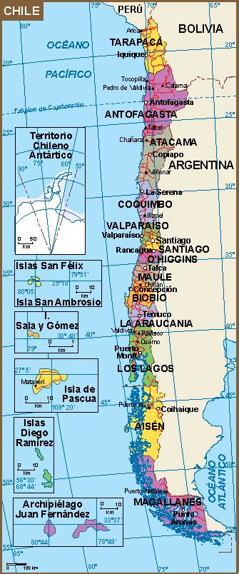 Mapa De Chile Regiones Y Provincias Anthoncode Mapa De America Porn Sex Picture