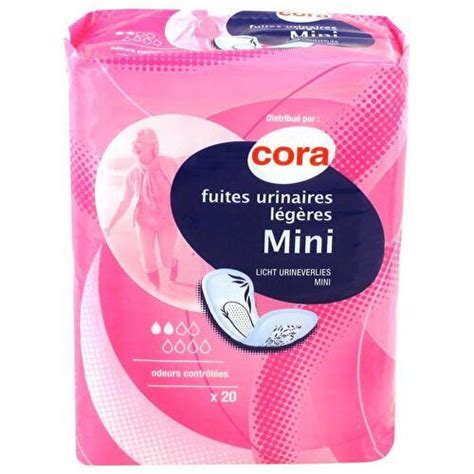 Cora Protections pour fuites urinaires légères mini Supermarchés Match