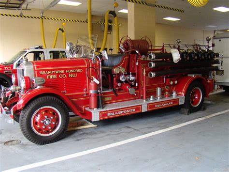 Engine 110antique Brandywine Hundred Fire Company A Photo On