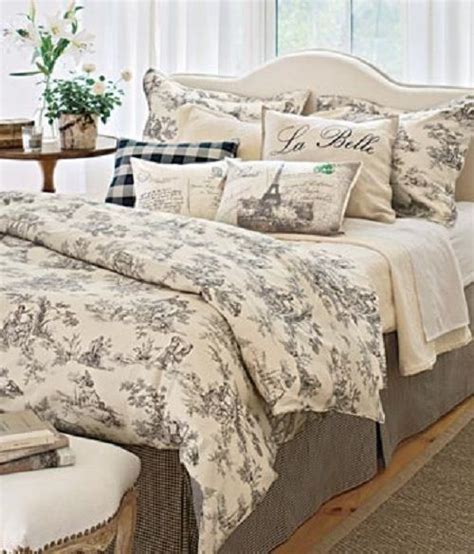 Woodland bear bedding plaid patchwork quilts set full/queen size,3pcs rustic pine tree paw bedspreads lightweight country bedding sets reversible cabin lodge coverlets pillow shams. COUNTRY CURTAINS LENOXDALE TOILE QUEEN comforter set in ...
