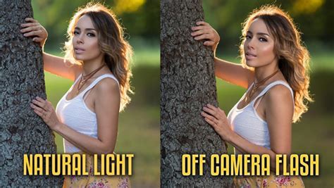 Off Camera Flash Vs Natural Light Which Is Best For Outdoor Portraits Video Shutterbug