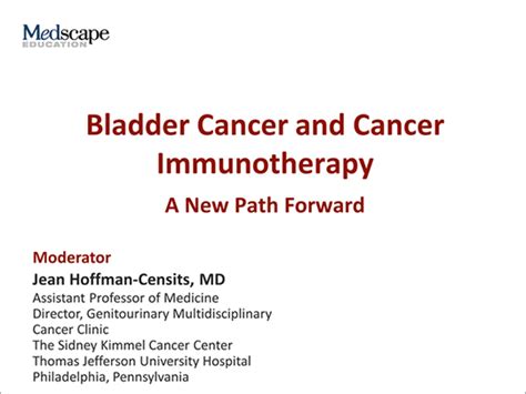 Bladder Cancer And Cancer Immunotherapy A New Path Forward