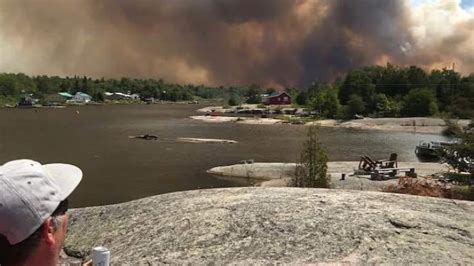 Wildfire Threat Prompts Evacuations In Northeastern Ontario Cbc News