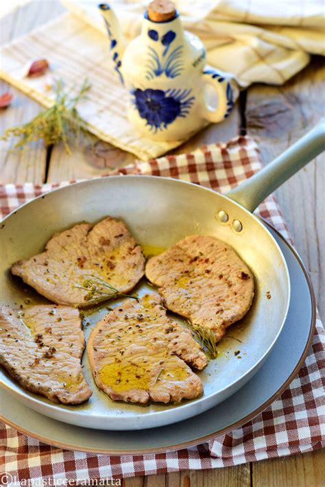 Fettine di lonza in padella alla toscana | Lapasticceramatta