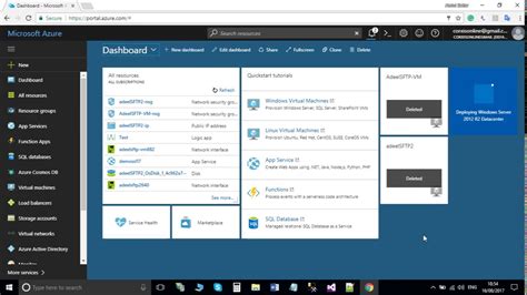 Azure Setup Virtual Machine With Public Static Ip Address Youtube