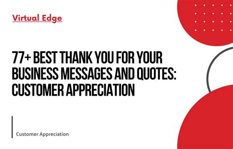 77 Best Thank You For Your Business Messages And Quotes Customer