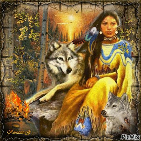 Native American Woman Free Animated  Picmix