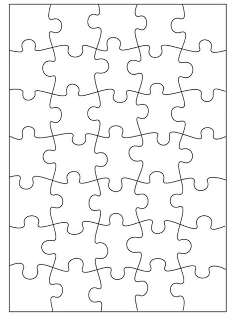 Kleurplaat Grote puzzel Leukekleurplaten.nl