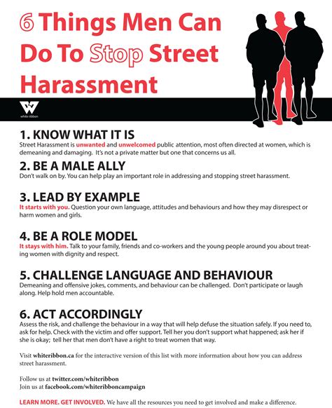 6 Things Men Can Do To Stop Street Harassment Stop Street Harassment