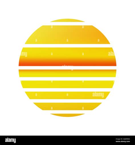 Design Of Sunset Striped Wallpaper Stock Vector Image And Art Alamy