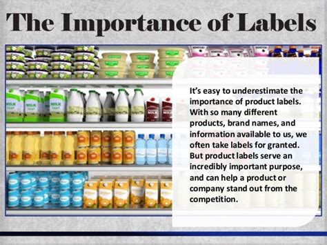 The Benefits Of Labelling Your Product