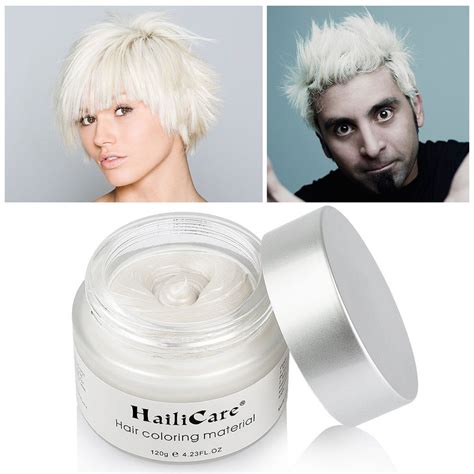 Hailicare White Hair Wax 423 Oz Professional Hair Pomades Natural