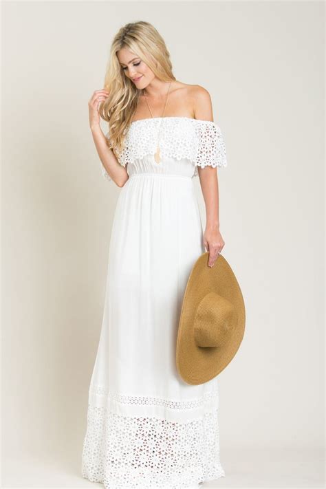 … dusk to dawn cream crepe gauze maxi dress … Pin on Fashion