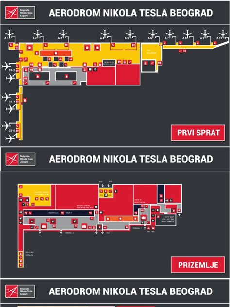 Mapa Zgrade Aerodrom Nikola Tesla Beograd Pdf Pdf