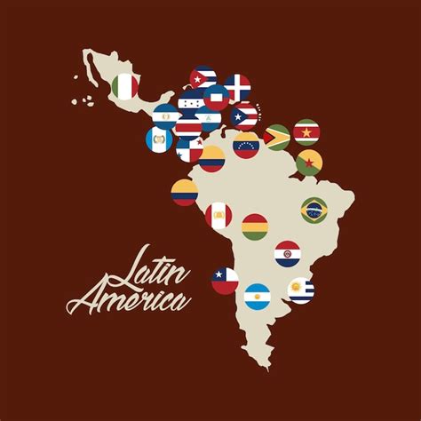 Projeto Da Am Rica Latina Vetor Premium
