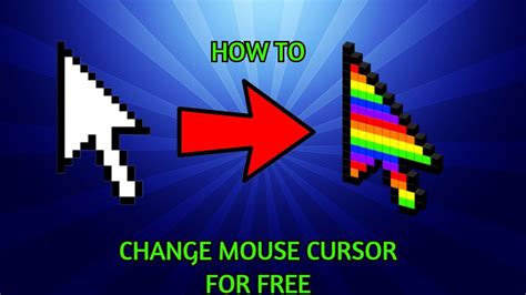 How To Change Your Mouse Cursor For Free New Youtube