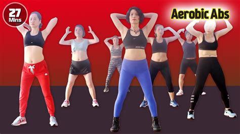 Aerobic Dance Easy Step L Aerobic Dance Workout For Beginners Step By Step L Aerobic Abs Youtube