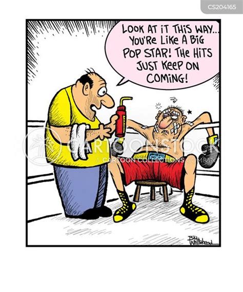 Boxing Coach Cartoons And Comics Funny Pictures From Cartoonstock