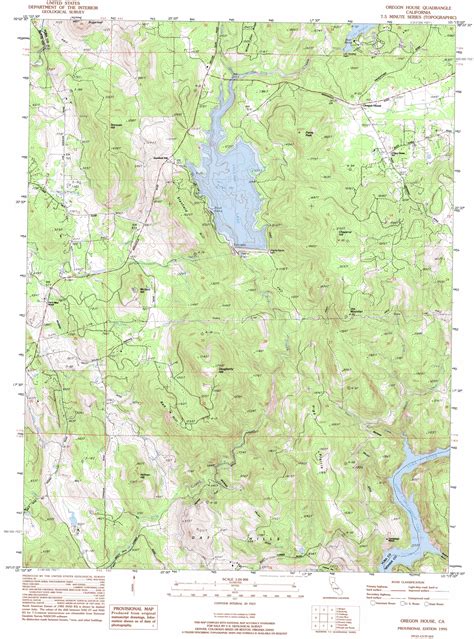 Oregon House Topographic Map Ca Usgs Topo Quad 39121c3