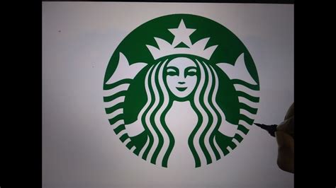 Easy Starbucks Logo Drawing Images And Photos Finder