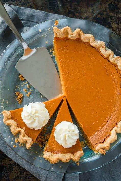 As far as fall desserts go, pumpkin pie takes the cake: Classic Pumpkin Pie Recipe (VIDEO) - NatashasKitchen.com