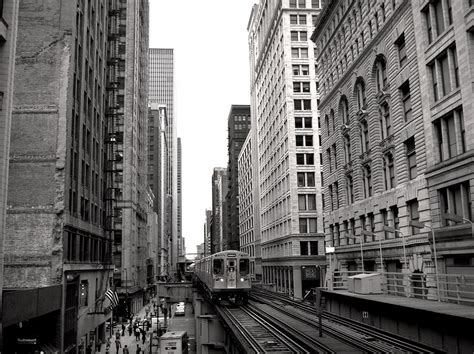 Elevated Train Chicago Chicagos Loop Fuji Gs645s With Il Flickr