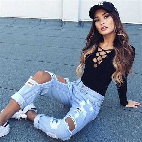 our laced away bodysuit and hailey ripped jeans make the coolest outfit ️ 20 off sitewide