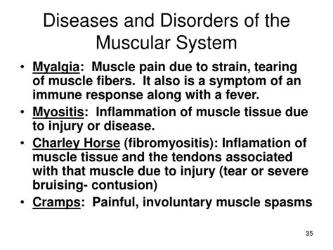 Muscle Disorders Pictures