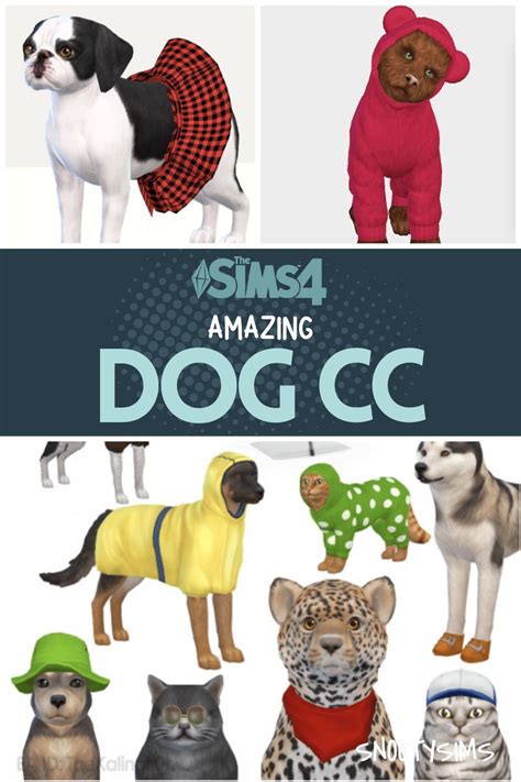 Big Dogs Small Dogs Cute Dogs Dog Accesories Accessories Sims 4