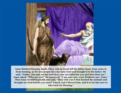 bible story pictures for when jacob tricked isaac from the scripture lady the scripture lady