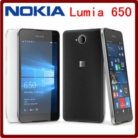 Microsoft Lumia 650 Single Dual Sim Windows Quad Core 16gb Rom 1gb Ram