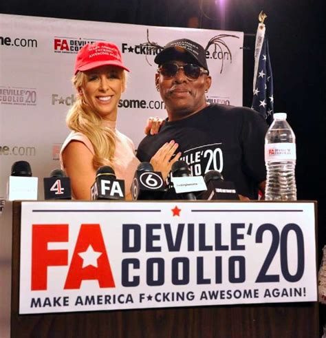 Porn Star Cherie Deville And Rapper Coolio Announce White House 2020 Bid
