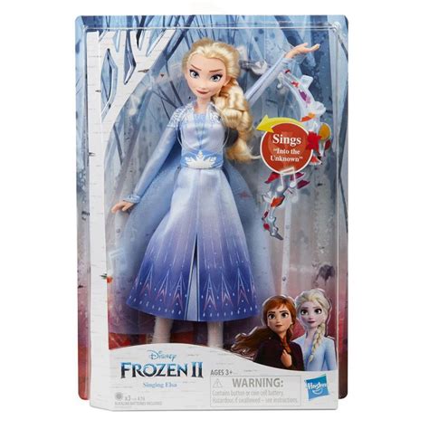 Dolls Frozen Shimmer N Sing Elsa Snake Cl