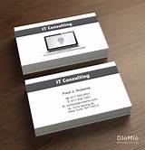 Computer Consultant Business Card Images
